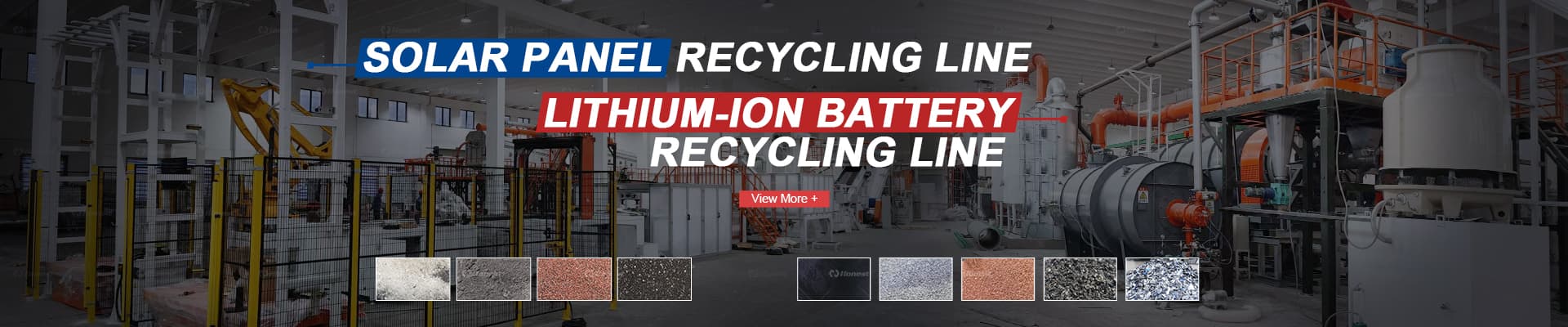 solar panel recycling machine
